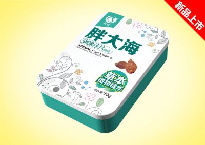 润喉含片铁盒--胖大海