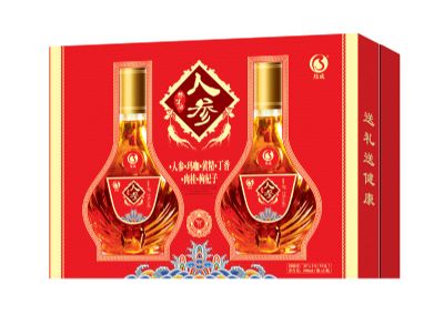 人参酒双瓶